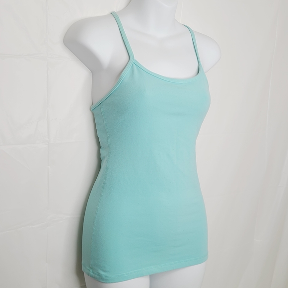 SOLD Lululemon Power Y Tank - Angel Blue - Picture 2 of 6